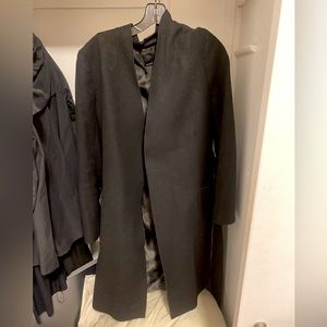 Banana Republic Black Wool Coat
